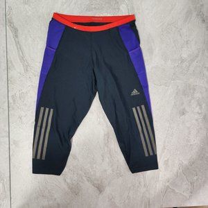 Adidas Climacool 3/4 leggings Women's Black Size Small New